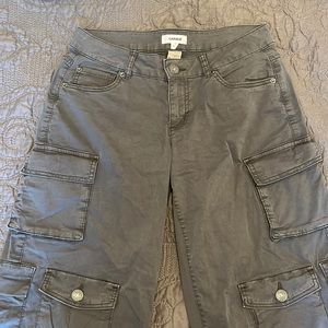 Garage Clothing Carter Low Rise Wide Cargo Pant